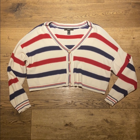 Cropped Sweater / cardigan - Large - Picture 1 of 4